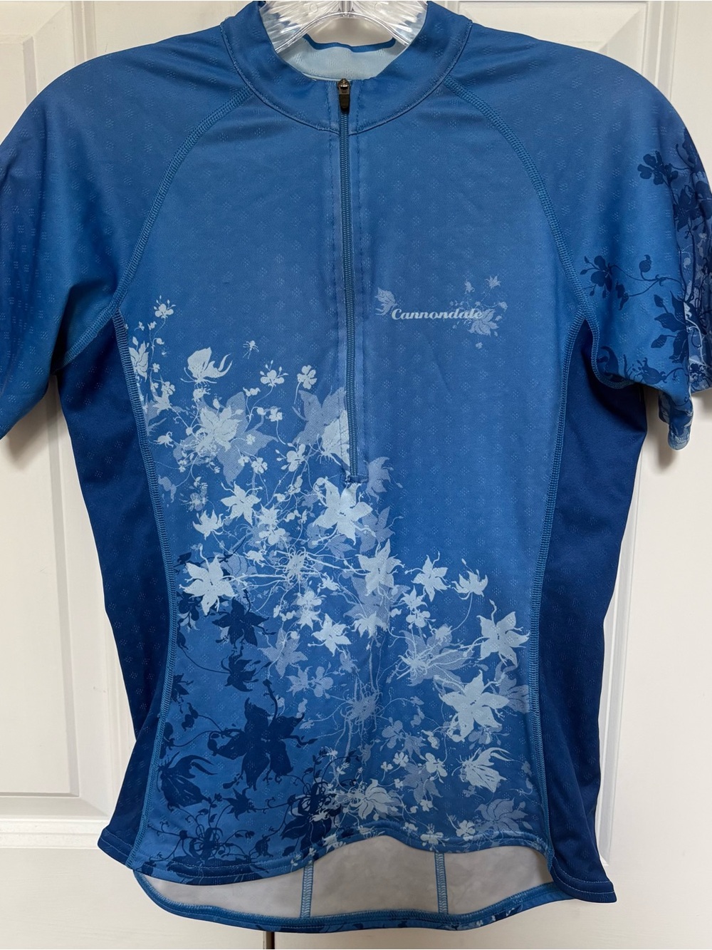 Cannondale Light Blue FloralCycling Jersey